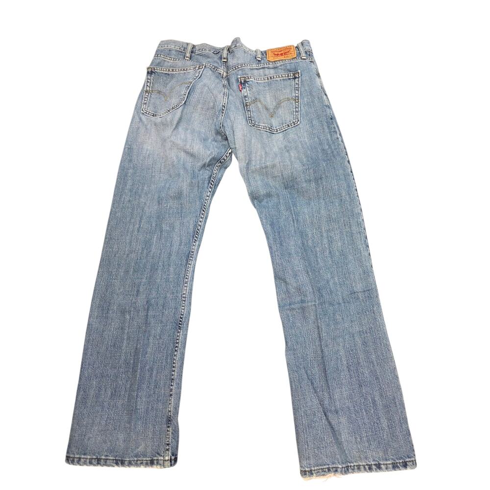 Levi's 514 Slim Straight Jeans Light Wash 38x32 Like New. - Picture 3 of 8